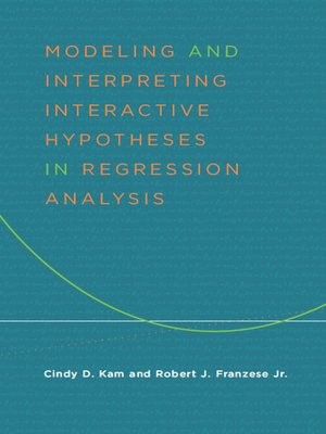 cover image of Modeling and Interpreting Interactive Hypotheses in Regression Analysis